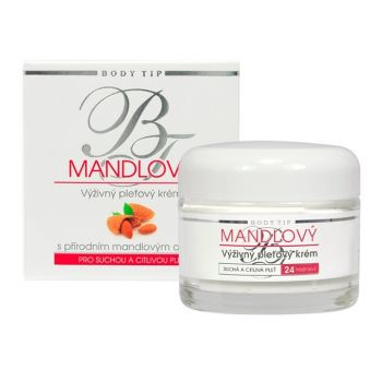 Hlavný obrázok Body Tip Mandľový denný výživný pleťový krém 50ml