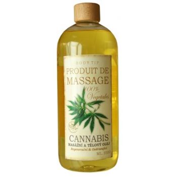 Hlavný obrázok Body Tip masážny telový olej 1L Cannabis