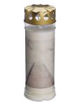 Bolsius Most do neba náhrobná svička biela 600g 36992