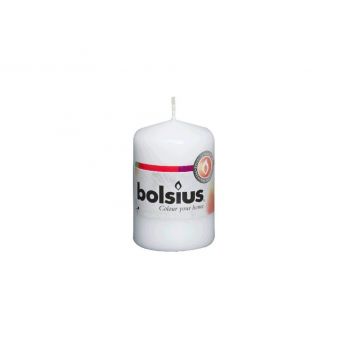 Hlavný obrázok Bolsius sviečka válec biela 58x120mm