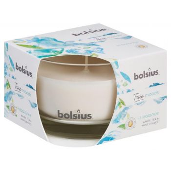 Hlavný obrázok Bolsius True moods In Balance sviečka sklo voňavá 90x63mm 390g 35416