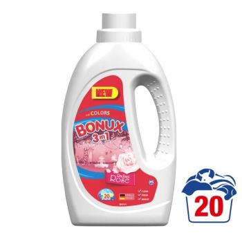 Hlavný obrázok Bonux Color Rose 3in1 gél na pranie 1,3l 20 praní