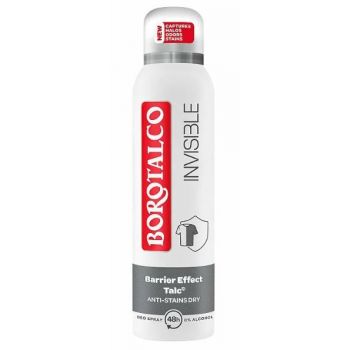 Hlavný obrázok BOROTALCO Invisible Black & White deo sprej 150ml