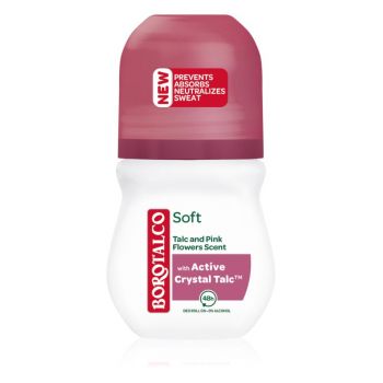 Hlavný obrázok BOROTALCO Soft Pink Flowers Scent deodorant roll-on 50ml