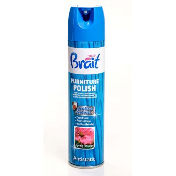Hlavný obrázok Brait sprej na nábytok antistatic spring flower proti prachu 350ml