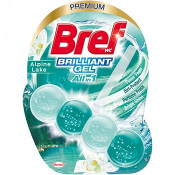 Hlavný obrázok Bref Brilliant gél All in 1 Alpine Lake WC blok 42g