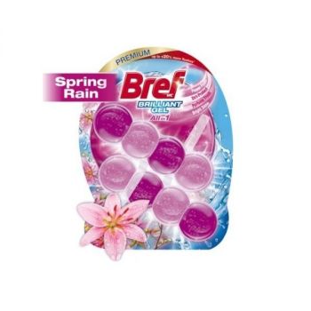 Hlavný obrázok Bref Brilliant gél Allin1 Spring Rain WC blok 2x42g