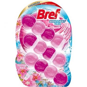 Hlavný obrázok Bref Brilliant gél Allin1 Spring Rain WC blok 3x42g