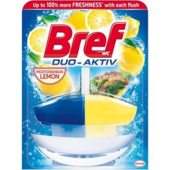 Hlavný obrázok Bref Duo Aktiv Mediterranean Lemon Wc závesný blok 50ml