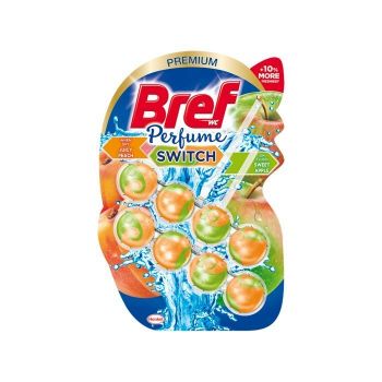 Hlavný obrázok Bref Perfume Switch Peach & Apple WC blok 2x50g 