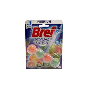 Hlavný obrázok Bref Perfume Switch Peach & Apple WC blok 50g 