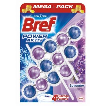 Hlavný obrázok Bref Power Aktiv Lavender WC blok 3x50g 