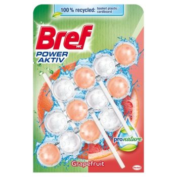 Hlavný obrázok Bref Pro Nature Grapefruit WC blok 3x50g