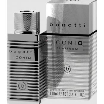 Hlavný obrázok bugatti ICONIQ Platinum pánska toaletná voda 100ml