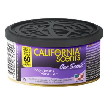 Hlavný obrázok California Car Scents Monterey Vanilla osviežovač vzduchu 42g 60dní