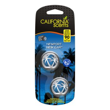 Hlavný obrázok California Car Scents osviežovač vzduchu Newport New Car 2x3m 90dníl