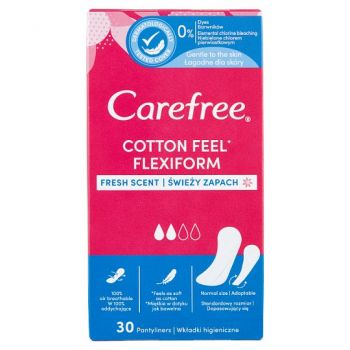 Hlavný obrázok Carefree Cotton Feel FlexiForm slipové vložky 30ks