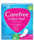Carefree Cotton Feel Normal Aloe slipové vložky 56ks
