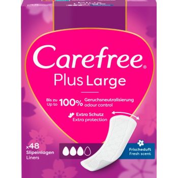 Hlavný obrázok Carefree Plus Large slipové vložky 48ks