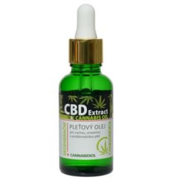 Hlavný obrázok CBD Extract pleťový olej s konopným olejom 30ml