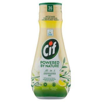 Hlavný obrázok Cif Powered By Nature Lemon gél do umývačky riadu 640ml