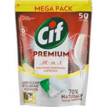 loader for Cif Premium All in 1 Lemon 50ks tablety do umývačky riadu 