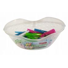 loader for Clanax plastové štipce na prádlo v košíku 30ks