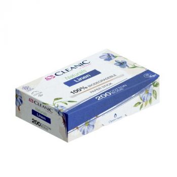 Hlavný obrázok Cleanic Naturals Linen vatové tyčinky 200ks