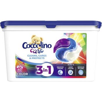 Hlavný obrázok Coccolino Care 3v1 Color kapsule na pranie 40 praní