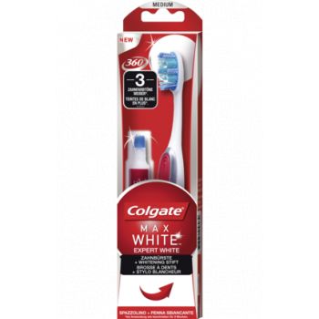 Hlavný obrázok Colgate zubná kefka 360 Max White s integrovaným bieliacím perom