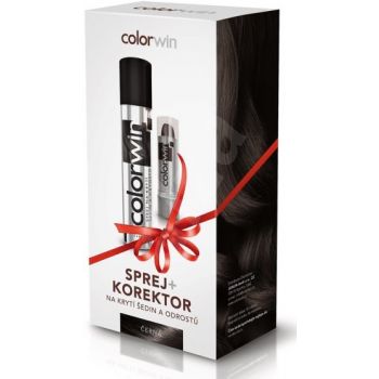 Hlavný obrázok ColorWin sprej+korektorna odrasty Čierny 75ml
