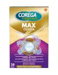 Corega Power Max Čistota tablety na zubné náhrady 36ks