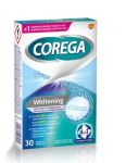 Corega Tabs Whitening tablety na zubné náhrady 30ks