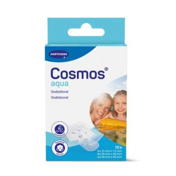 Hlavný obrázok Cosmos Aqua vodeodolná náplasť 3 veľkosti 10ks