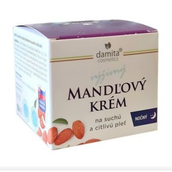 Hlavný obrázok Damita Cosmetics DC Mandľový krém nočný 50g