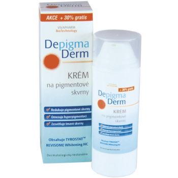 Hlavný obrázok Depigma Derm krém na pigmentové škvrny s ústna voda filtrom 50ml