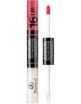 Dermacol 2v1 Lip Colour 16H dlhotrvajúca dvojfázová farba a lesk na pery č.16