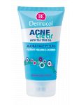 Dermacol ACNE clear Tea Tree Oil & Jojoba pleťový peeling 150ml