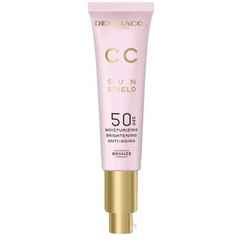 Hlavný obrázok Dermacol CC Sun Shield Bronze SPF50 skrášľujúci tónovací krém 30ml