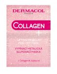 Dermacol Collagen Lifting Metallic zlupovania maska na tvár 2x7,5ml