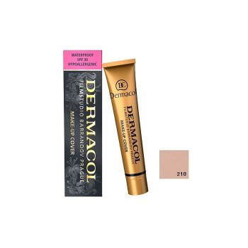 Hlavný obrázok Dermacol Cover Hypoallergenic 210 Waterproof SPF 30 make-up 30g