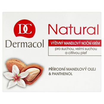 Hlavný obrázok Dermacol Natural výživný mandľový pleťový nočný krém 50ml