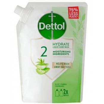 Hlavný obrázok Dettol Aloe Vera & Bambus antibakteriálne tekuté mydlo náplň 500ml