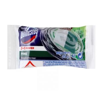 Hlavný obrázok Domestos 3in1 Power Pine WC tuhá náplň 35g