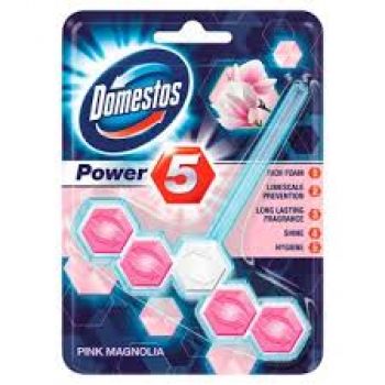 Hlavný obrázok Domestos Power5 Pink Magnólia WC tuhý blok 55g