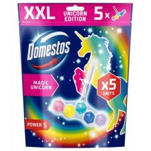 loader for Domestos Power5 Unicorn WC tuhý blok 5x50g