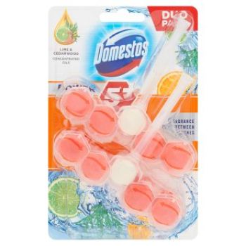 Hlavný obrázok Domestos WC Power5 2 x 55g Lime & Cedar tuhý