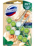 Domestos White Rose & Tea Tree Oil WC tuhý blok 2x55g