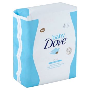 Hlavný obrázok Dove Baby Rich Moisture vlhčené ubrousky 4 x 50 ks