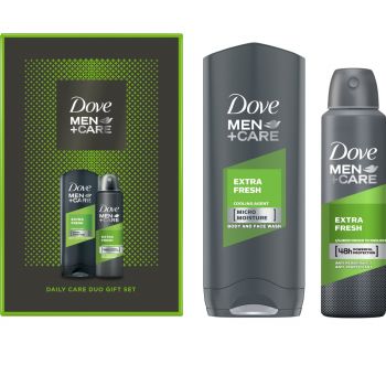 Hlavný obrázok Dove Darčeková kazeta pre Mužov Extra Fresh Sprchový gél 250ml, Deodorant 150ml